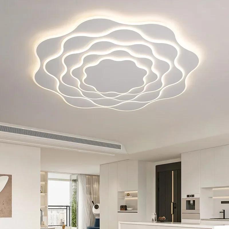 Modern LED Ceiling Light for Living Room Dining Room Bedroom Hall Creative Acrylic Chandelier Dimmable Lighting Fixture Luster