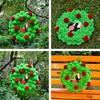 Christmas Hand Ghost Wreath Hairball Fairy Tale Door Hanging Decorate