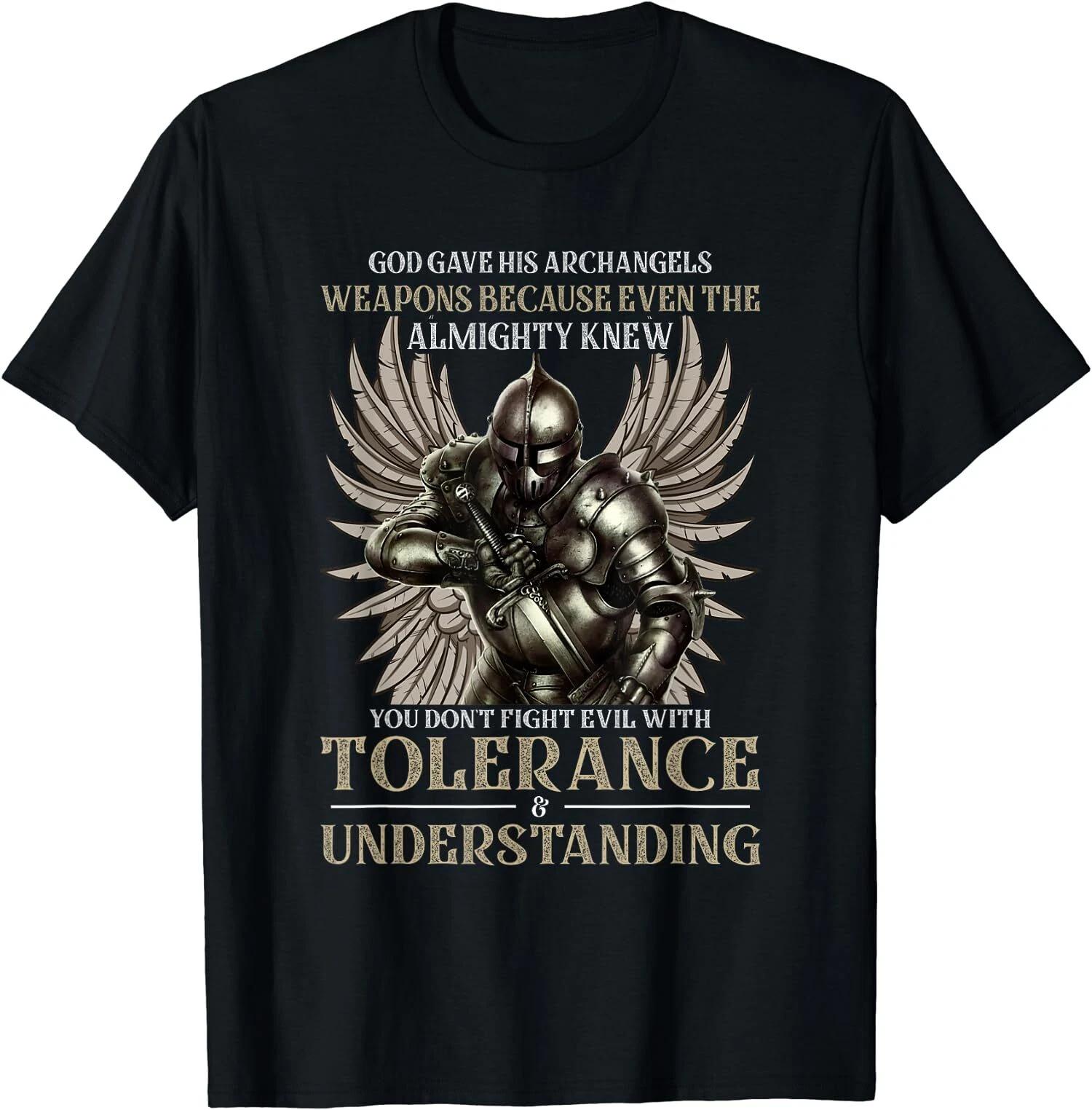 Christian, Tolerance and Understanding, Christian Gift Idea T-Shirt L