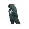Adidas 2024 Collection Ch. 01 Alphabet Logo Reversible Knit Basketball Hoodie Unisex Hoodie Mineral-Green IM8419