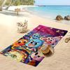 Amazing World of Gumball Beach Towel, Soft Absorbent Quick‑Dry Towel for Beach Pool Swimming Travel Home