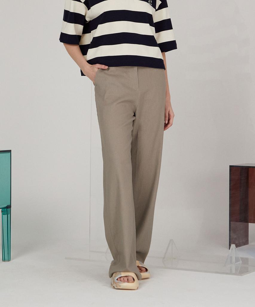 Jucy Judy J Linen Classic Straight Pants (On) Jypt32Ea