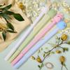 10Pcs Creative Animal Fruit Gender-neutral Pen, Korean Version of Black Student Exam Water-based Pen