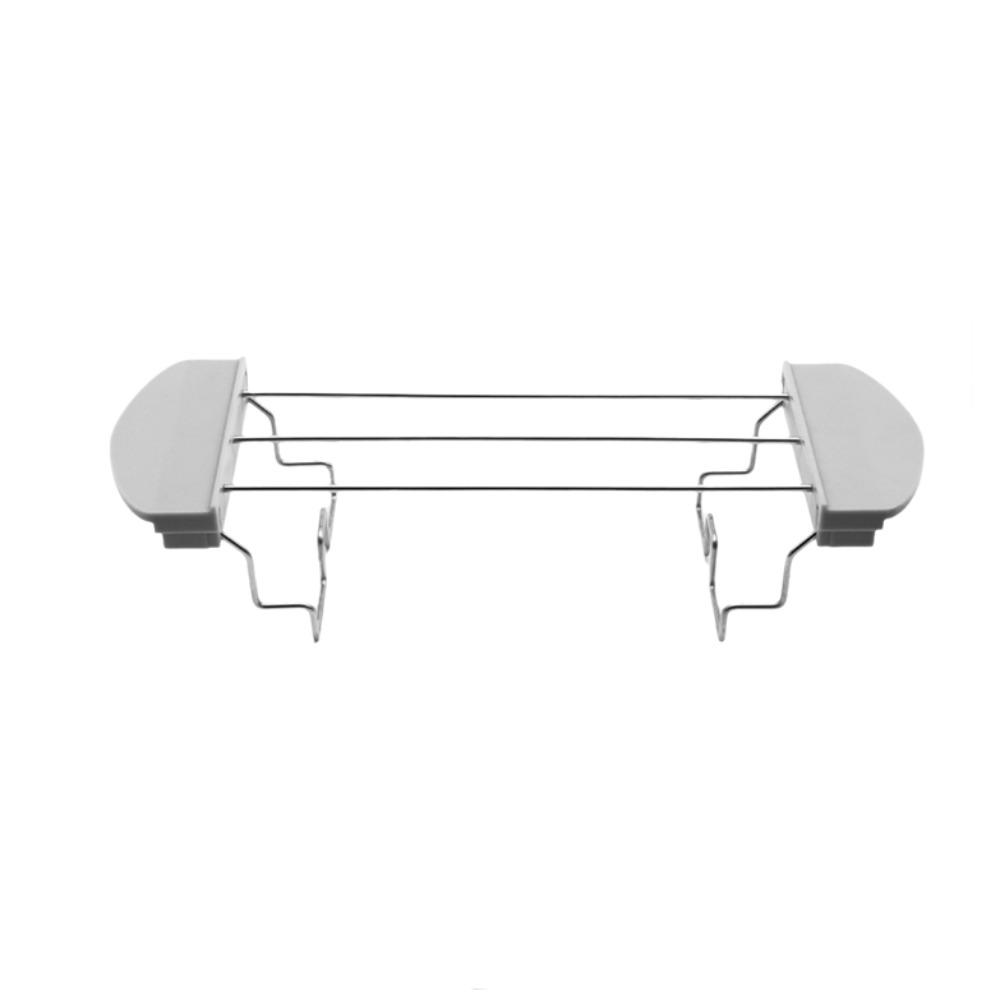Stainless Steel Toaster Grill Rack Heat-resistant Sandwich Holder Toast Slice Holder  Breakfast Style F