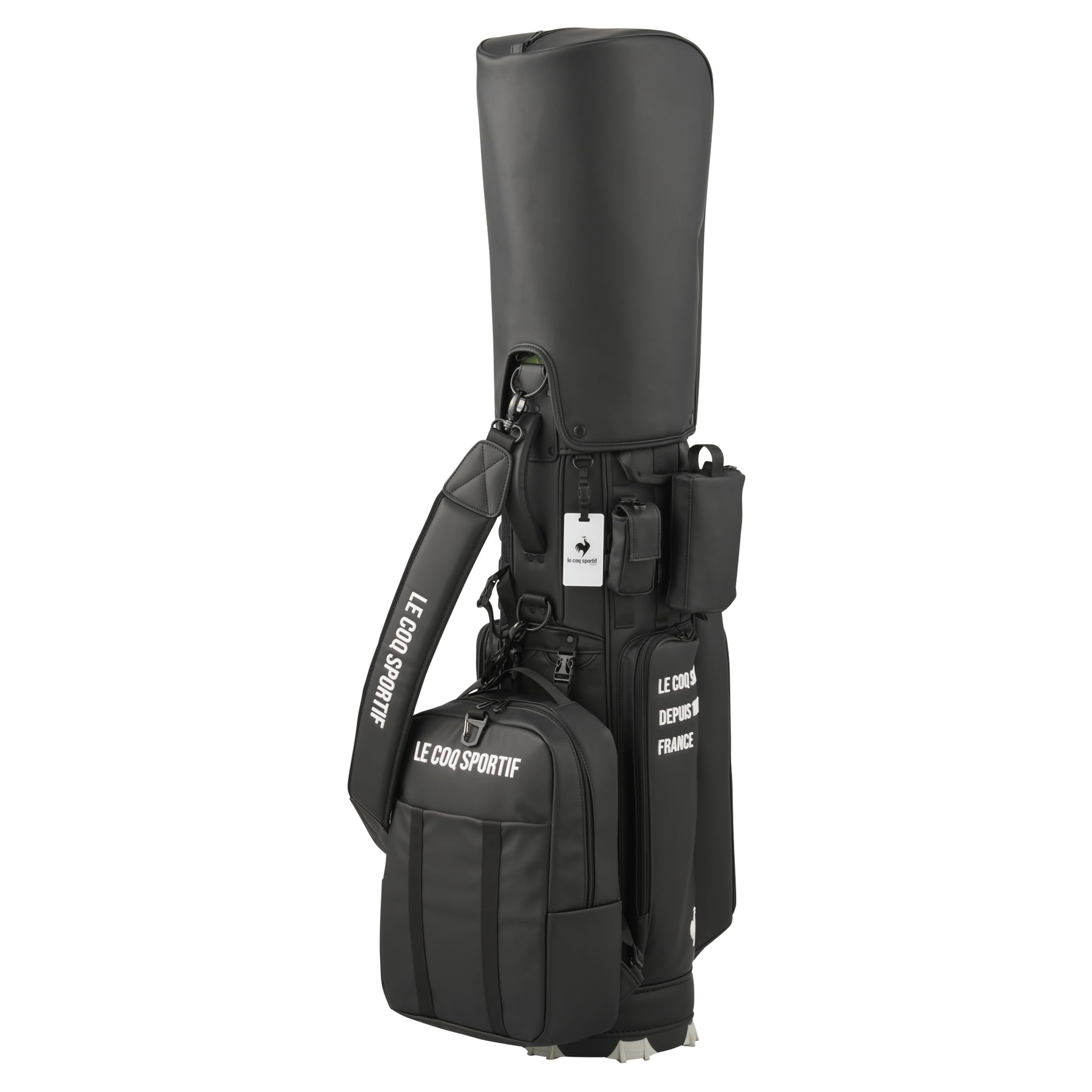 

Coq Cart Type Customized Backpack держатель для мячей сумка держатель для перчаток в комплекте Golf QQBXJJ01 BK00 [Le Sportif] Мужская (черный)