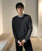 THEY Layered Ribbed Henley Neck T-Shirt_4 Color