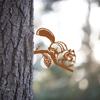 Metal Contour Chipmunk Silhouette Garden Stake Make Your Outdoor Spaces Come Alive with This Adorable Metal Chipmunk Silhouette