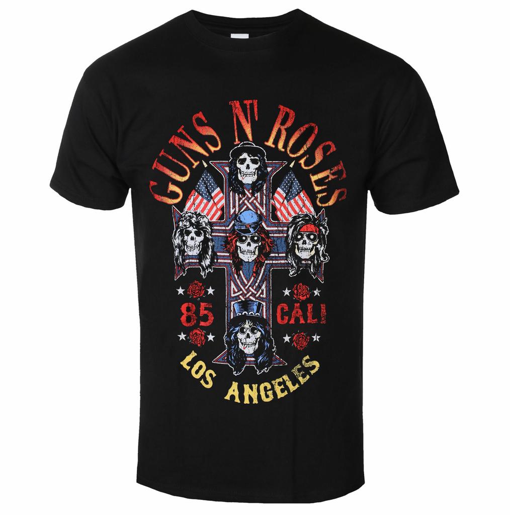 Yk Sale Guns N Roses Graphic Cotton Tshirt Unisex Summer Short Sleeve Fashion Brand Tee Luxury Casual Vintage Tees