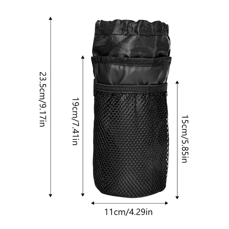 Fahrrad Flaschenhalter Radfahren Wasserflasche Träger Beutel Isolierte Wasserkocher Straße Fahrrad Lenker Tasche Zubehör