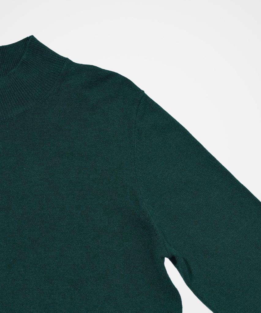 210EDIT Men'S Cashmere Blended Mock Turtleneck Knit [Dark Green]_Zz4Sw011