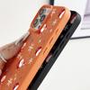 New Year Christmas Pattern Phone Case For iPhone 16e 17 Air 16 15 14 17 Pro Max 13 12 Pro 15 11 Shockproof Soft TPU Leather Texture Cover