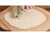 Stainless Steel Rolling Pin & Pizza Docker with Hardwood Handle