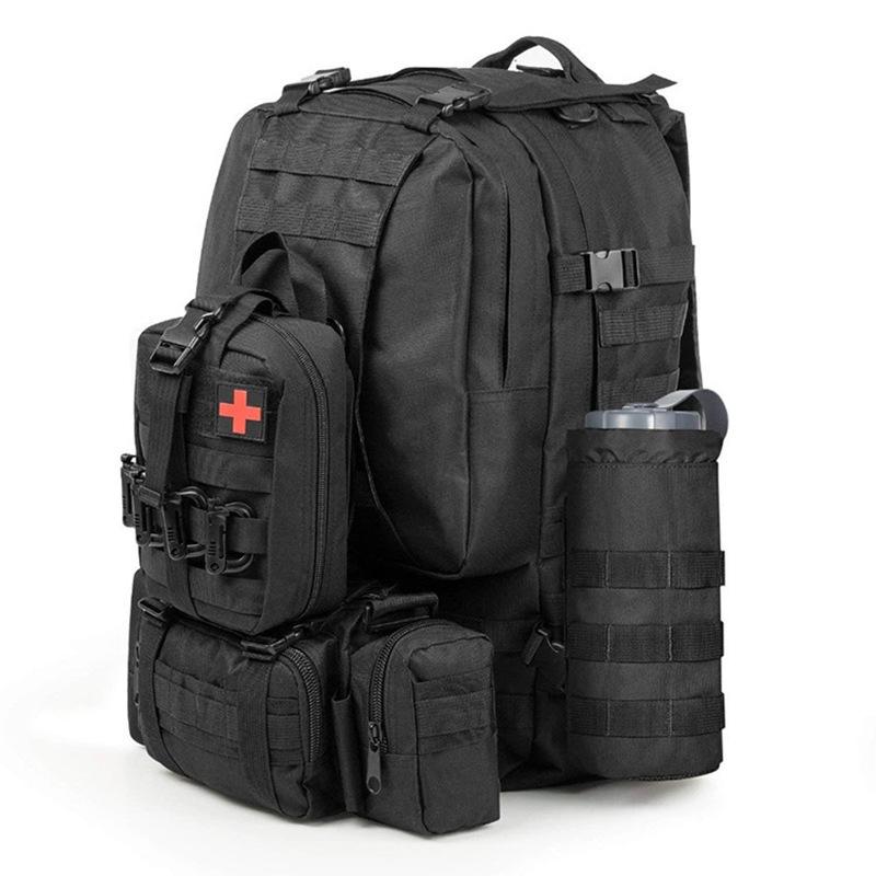 Outdoor Adventure First Aid & Survival Kit: Tactical, Multifunctional, Wilderness Essentials