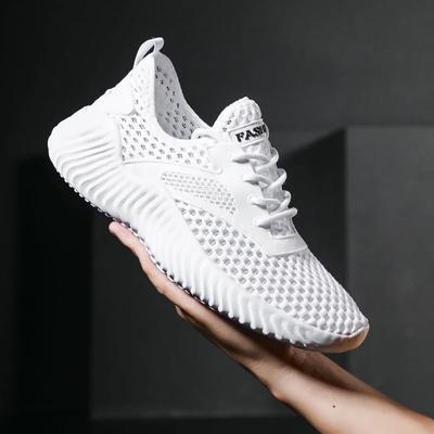 Fashion Summer New White Men Sneakers High Quality Shoes For Men Mesh Breathable Tenis Masculino Zapatillas Hombre