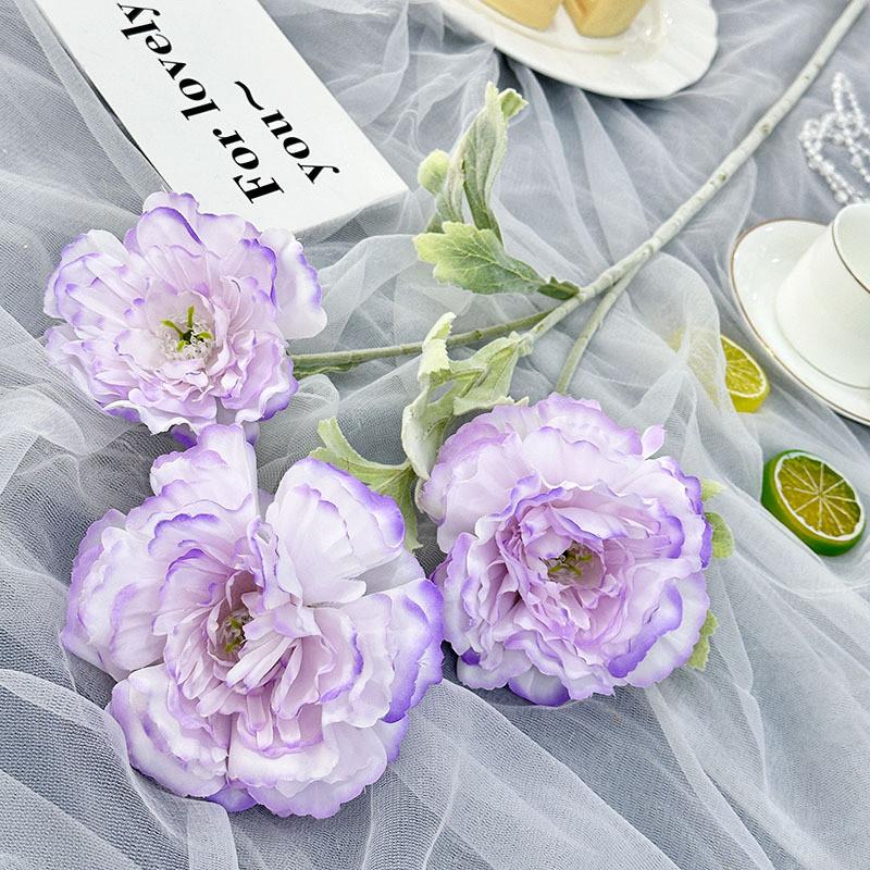Peony Flower Artificial Wedding Hotel Restaurant Decoration Photography Props