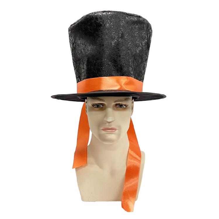 Top Hat Jazz Era Cabaret Hat Lightweight Cotton Blend Suitable For Parties Costume Event