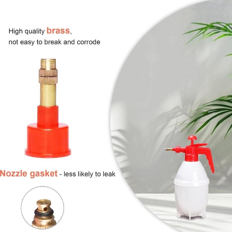 10/20Pcs Garden Pumping Sprayer Nozzle Garden Sprayer Nozzle Thread Mount Head for 0.8-1.5L Handheld Pressure Water Sprayer