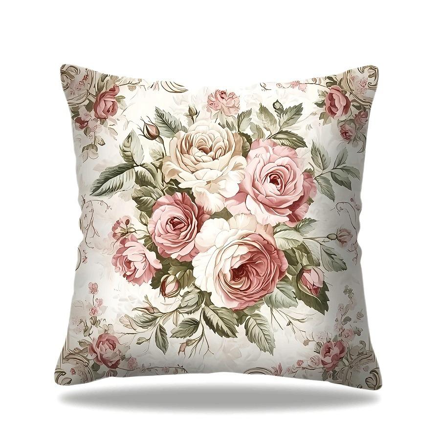 

Fashion Romantic Rose Pattern Pillowcase 40x40cm/16x16inch