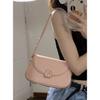 Women's Bag South Korea Special-Interest Design Easiest for Match Saddle Bag