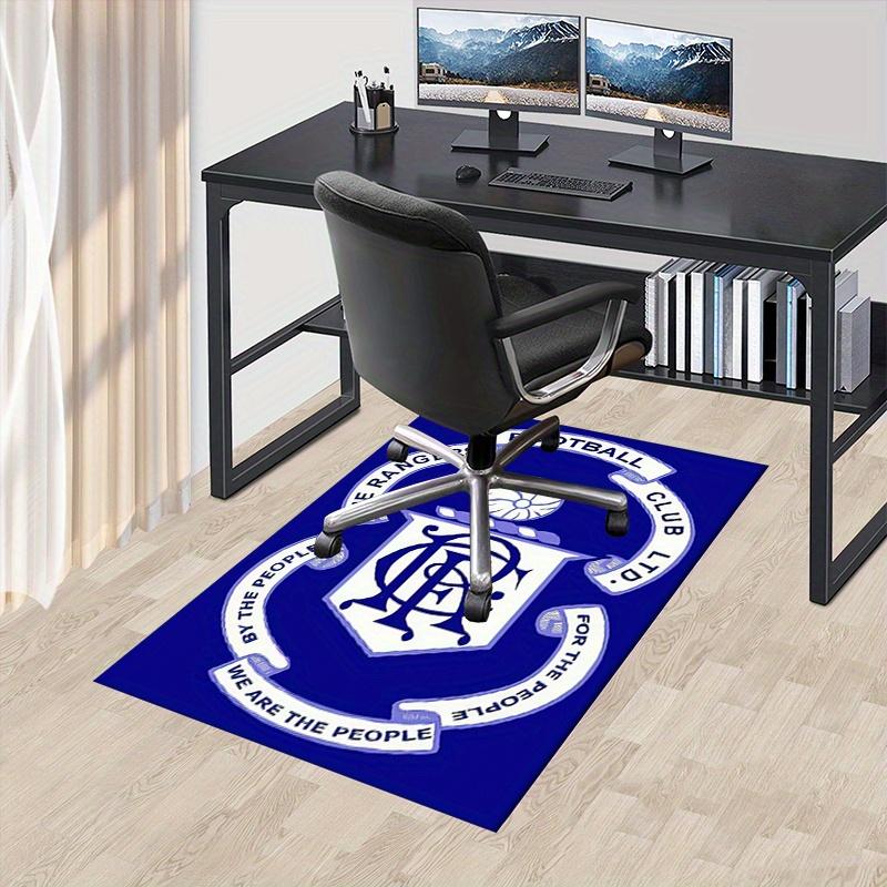 

1pc Rangers Football Club, Crest, Emblem Office Carpet Soft Polyester Entrance Carpet Washable Non-slip Machine Washable Indoor Carpet Table 60cm by 90cm