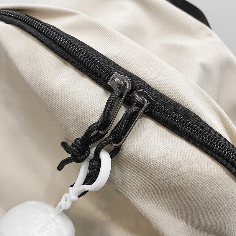Retro Backpack Student Schoolbag Men's And Women's Backpack
