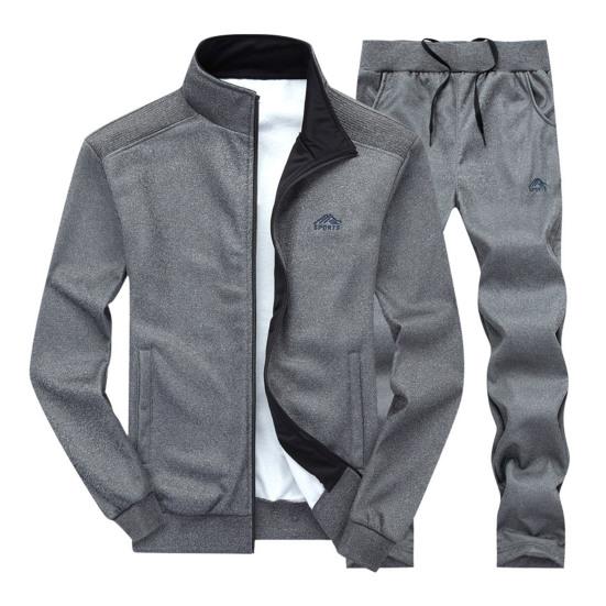 Spring new youth men's long-sleeved suit men's casual sports suit