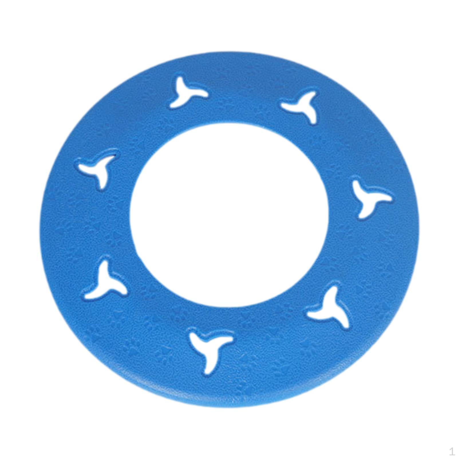 

Dog Floating Flying Saucer Outdoor Fly Plate As Food And Water Bowl Interactive Toy for синій