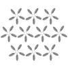 50 Pieces Tibetan Shape Charm Pendant Jewelry Making Crafts