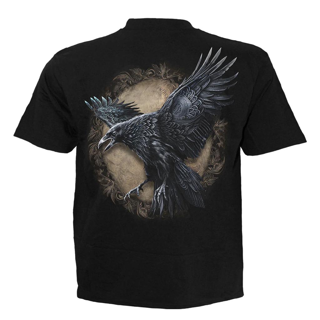 Spiral Direct Unisex Adult Raven Wise T-Shirt