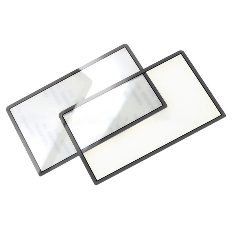 Glass Top Upper Screen Frame Lens Cover LCD Screen Protector with Adhesive for Glass Top Upper Screen Frame Lens Cover L
