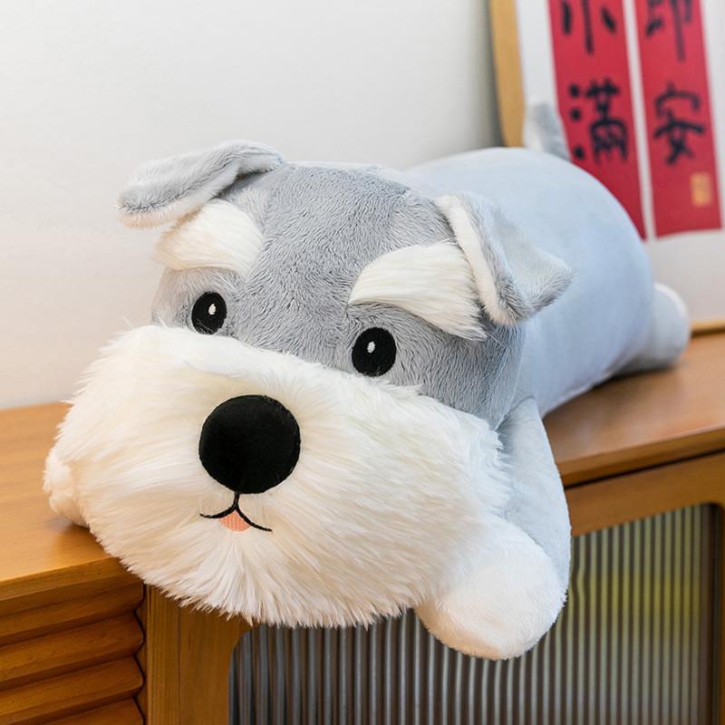 Schnauzer Hund Plüschtier Niedliches Tier Weiches Kuscheltier Für Kinder Und Sammler
