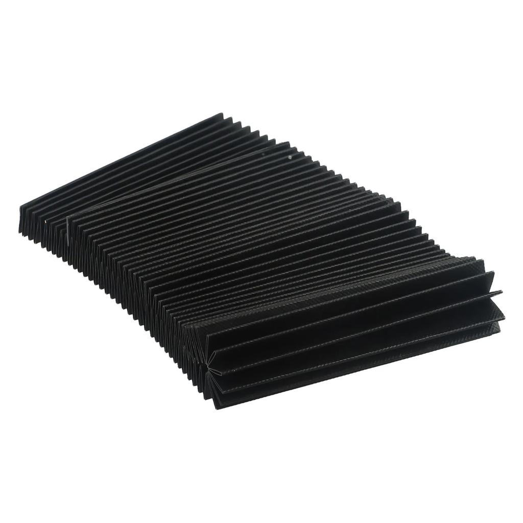 Milling Machine Flexible Protective Flat Accordion Bellows Cover Tool Guard Dust Cloth Flat Accordion Bellows Engraver Machine