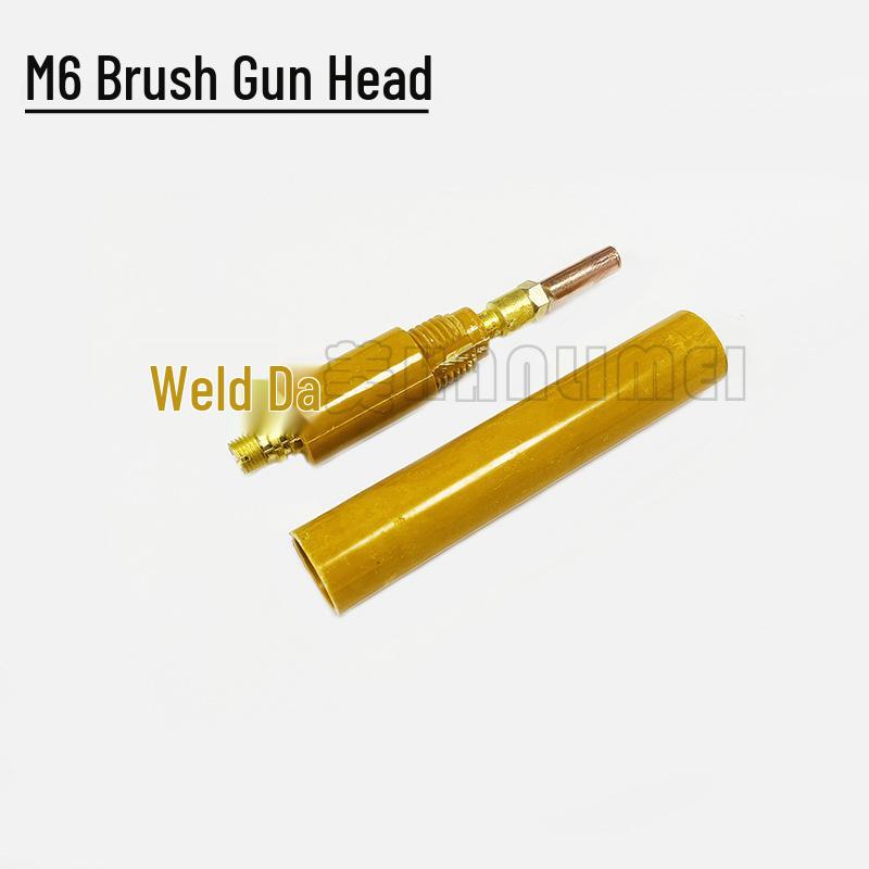 Stainless Steel Weld Cleaning Brush Head - M6/M8/M10 Durable Electrolytic Brush Accessory