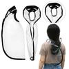 Dyed Hair Care Waterproof Hair Funnel Salon Hair Washing Rinse Cape Hair Cut Shawl  Household