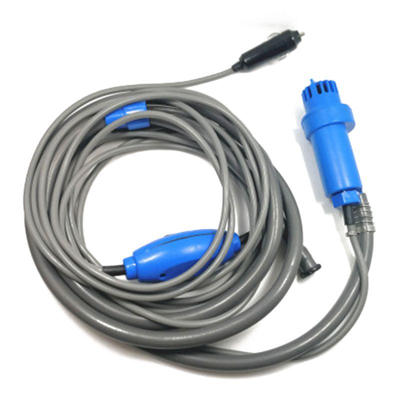 Portable Shower Camping Shower, 12V Outdoor Camp Shower Pump Shower Kit For Car Washing Cleaning Plants Watering Travel