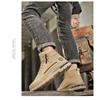 Men S Winter High Top Thermal Lined Work Boots Anti Slip Wear Resistant