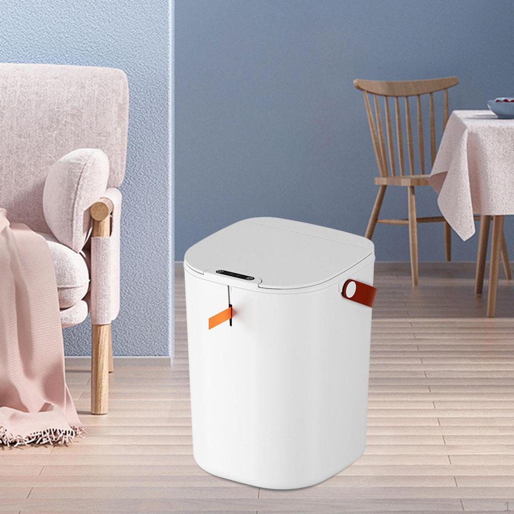 Automatic Garbage Can Intelligent Induction Trash Bin Large Capacity Space Saving Waterproof Smart