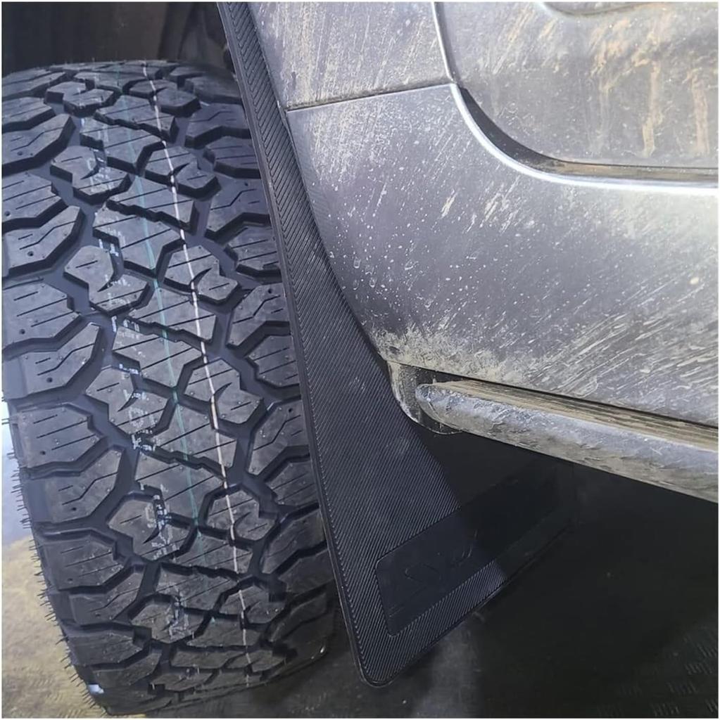 4PCS Compatible with Universal Car Mud Flaps Rubber Mudguard Splash Guards Rubber Mudguard Compatible with Universal Sports Mud Flaps Guards Splash