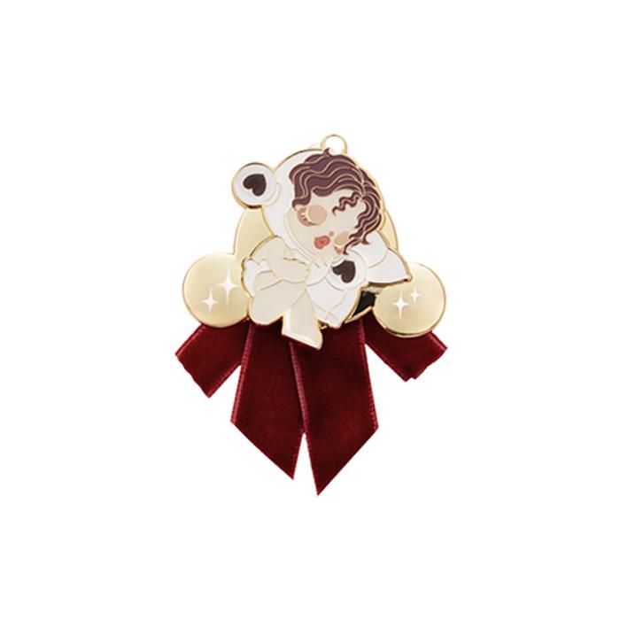 POP MART SKULLPANDA Daily Wonderland Collection Badge Blind Box Products, Single Mystery Box