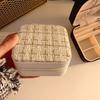 Portable Charming Style Jewelry Box - Small-Size Organizer for Necklaces, Rings, Earrings & Accessories with Anti-Oxidation Function