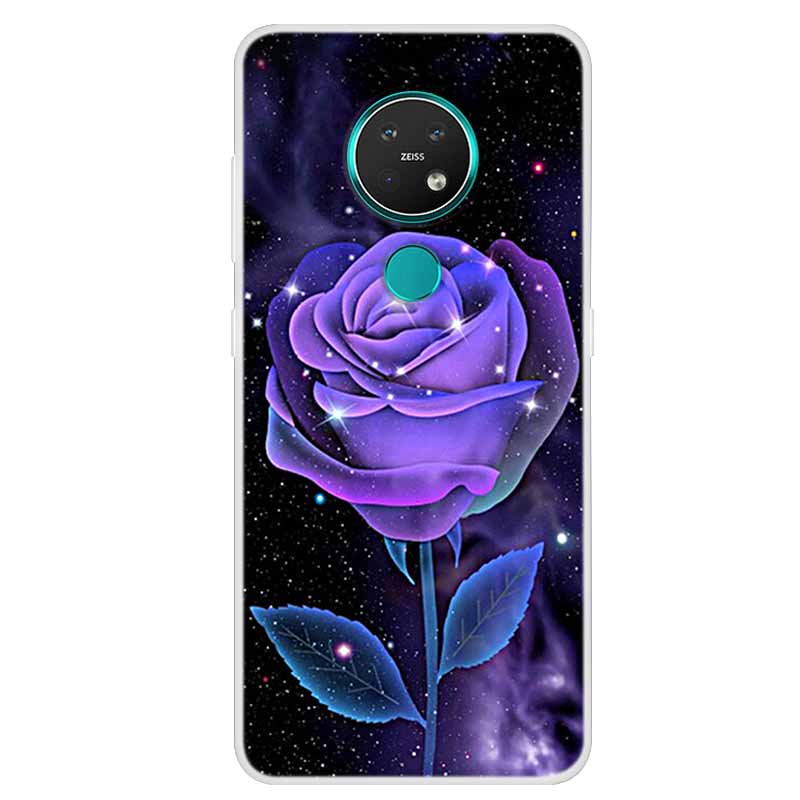 Per Custodia Nokia 7.2 Nokia 6.2 Lusso Silicone TPU Morbida Cover Posteriore Custodia Telefono Per Nokia 7.2 Funda TA-1193 TA-1178 Cartone Animato Coque