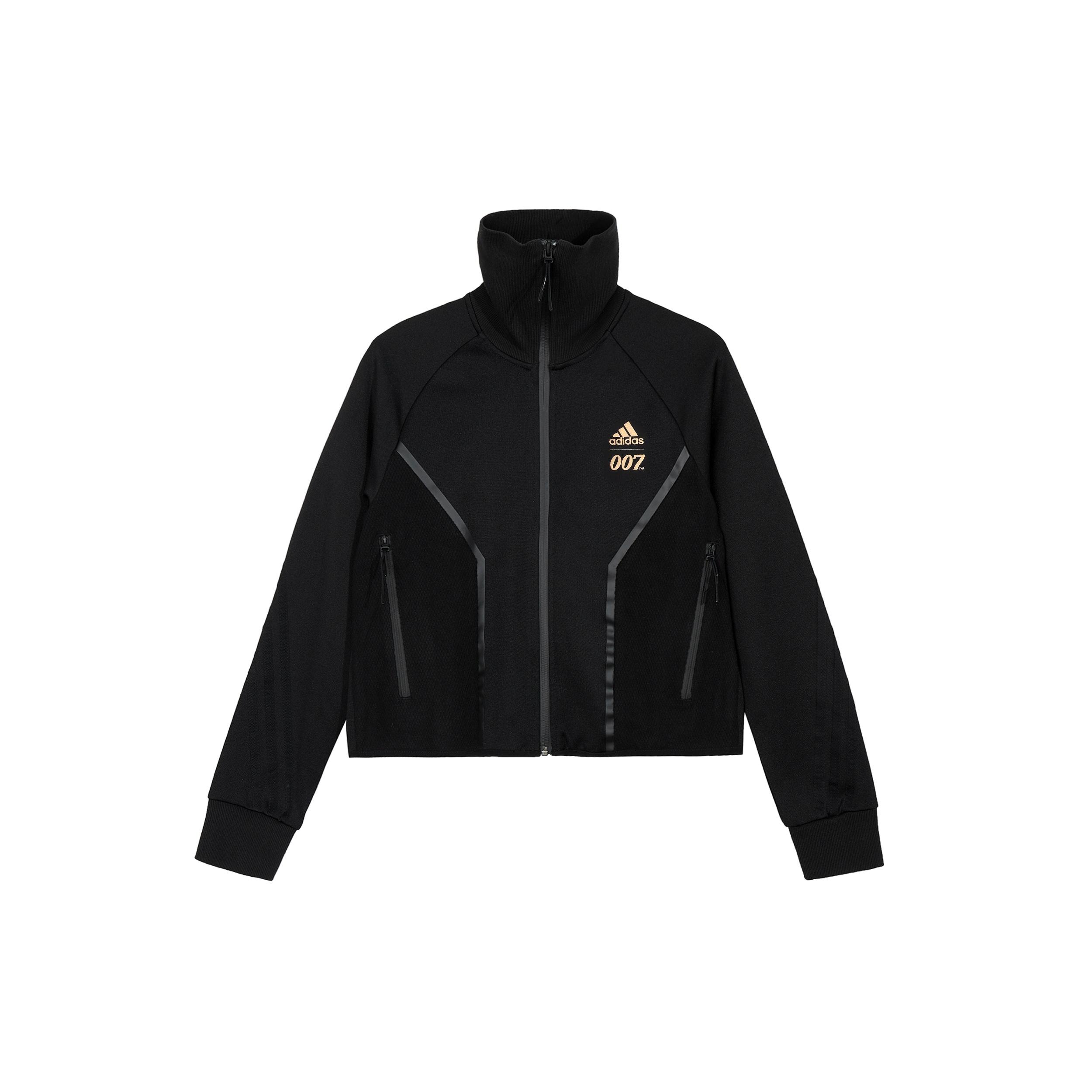 (WMNS) adidas x James Bond Sportswear Track Top Asia Sizing  Black  Women s GN6817 L