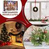 Capybara Advents-Weihnachten 24 Tage 3D Acryl Dekoration Weihnachtsbaum Capybara Ornament 2026 Countdown Kalender für Zuhause Auto Wand