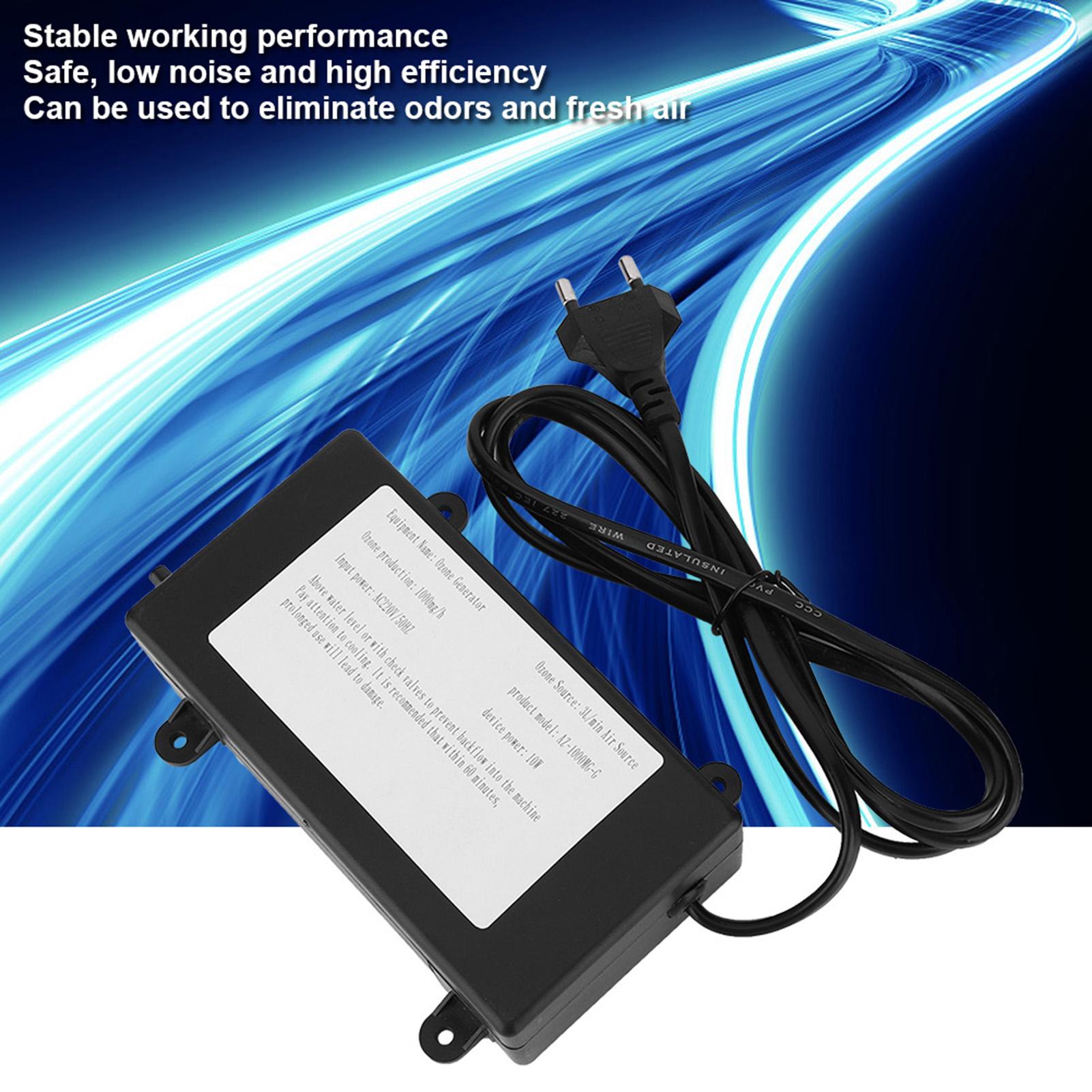 

1000 мг портативный генератор озонатор машина стерилизация дезинфекция очиститель