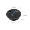 USB HUB Mount In Desk HUBs USB 3.0 HUB With Power Supply Adapter Headphone/Microphone Port For PC/Tablet USB 3.0 Splitter