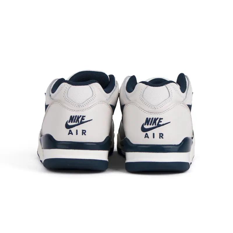 Nike Air Flight 89 Low Sail Armory Navy Men Sneakers Cream Phantom Light-Iron-Ore FQ8256-001