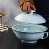 Haoya Jingdezhen Underglaze Celadon Ceramic Stew Pot