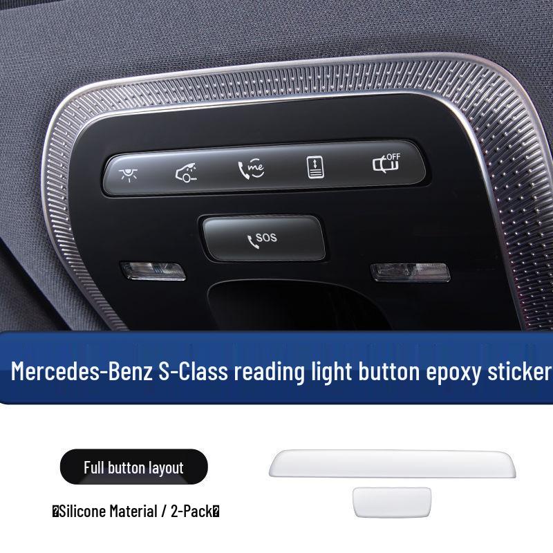 Mercedes-Benz S-Class Window Lift Panel Sticker for S400/S450 Interior