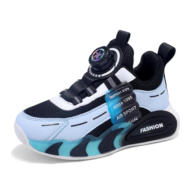 

Трендовые детские баскетбольные кроссовки Дышащие Легкие Детские Мальчиковые Беговые Повседневные Кроссовки Нескользящие Уличные Теннисные 37