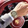 POEDAGAR Luxury Original Man Wristwatch Waterproof Luminous Date Week Quartz Men's Watches High Quality Casual Leather Men Watch